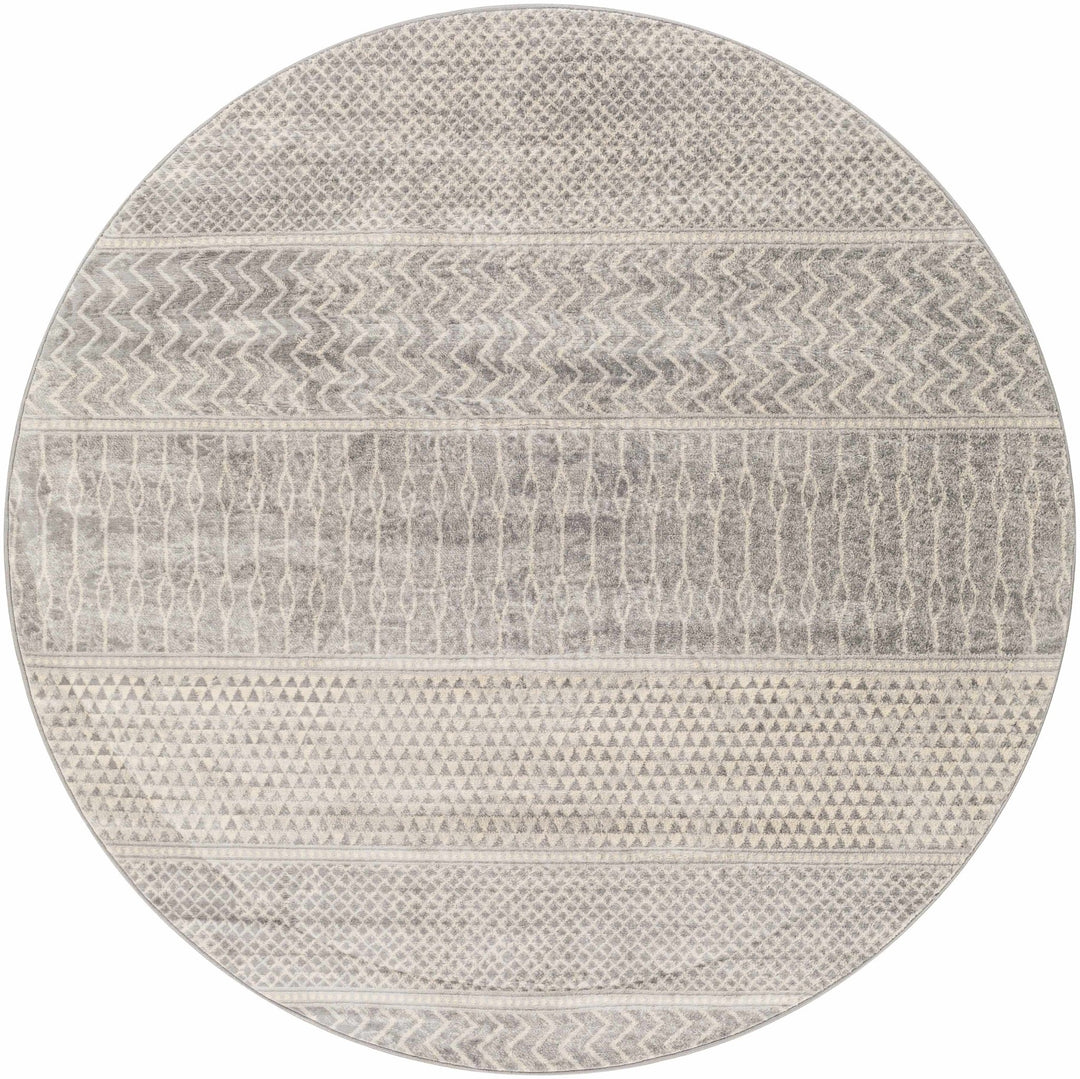 Bingham Modern Geometrical Design Gray Area Rug - The Rug Decor