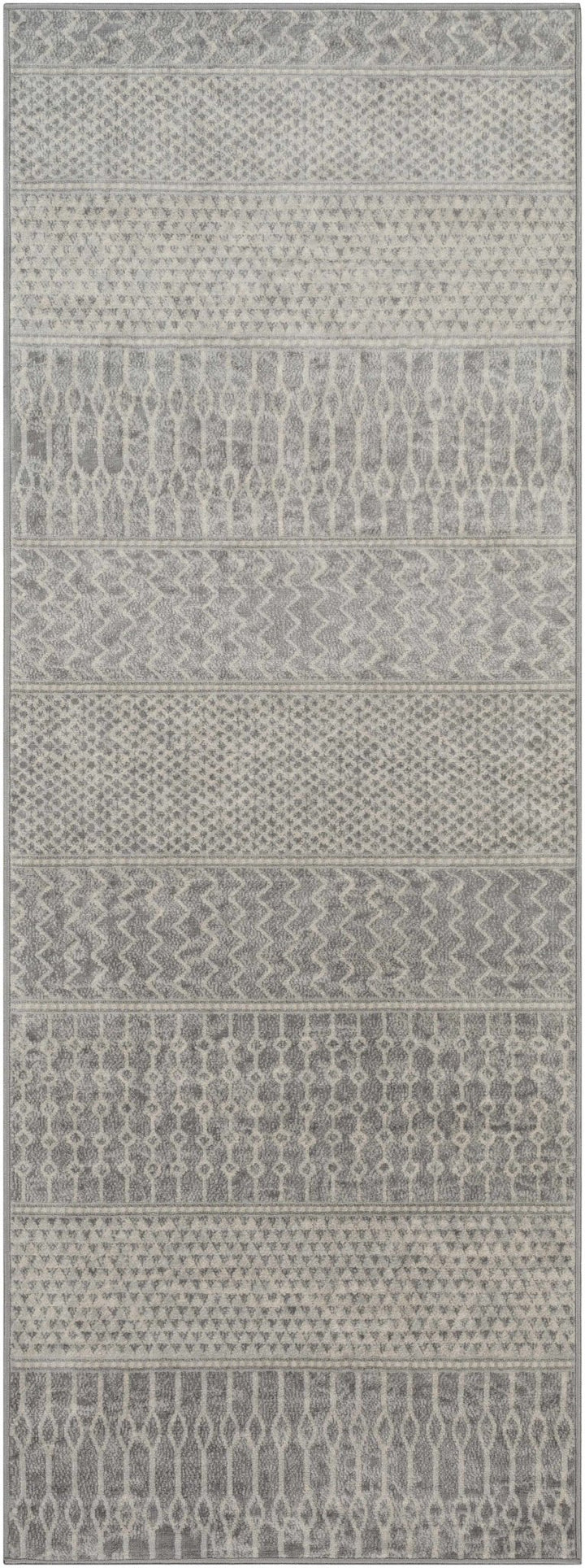 Bingham Modern Geometrical Design Gray Area Rug - The Rug Decor