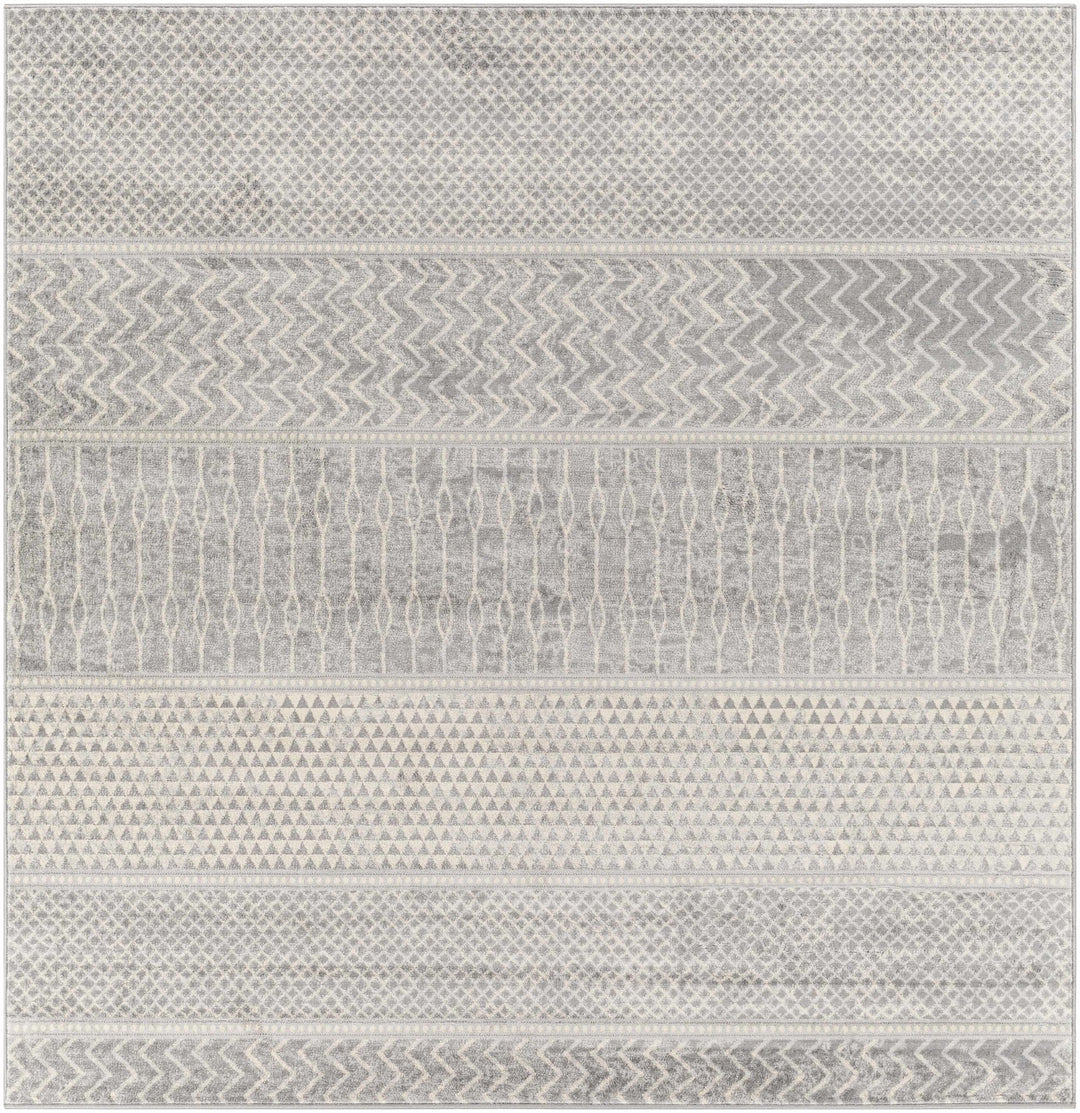 Bingham Modern Geometrical Design Gray Area Rug - The Rug Decor