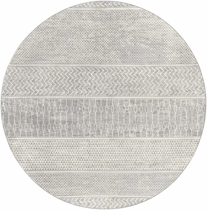 Bingham Modern Geometrical Design Gray Area Rug - The Rug Decor