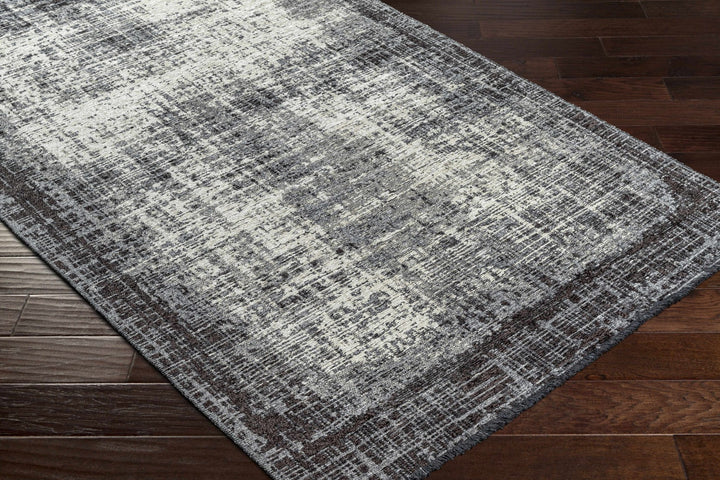 Binh Appa Modern Abstract Design Charcoal Area Rug - The Rug Decor
