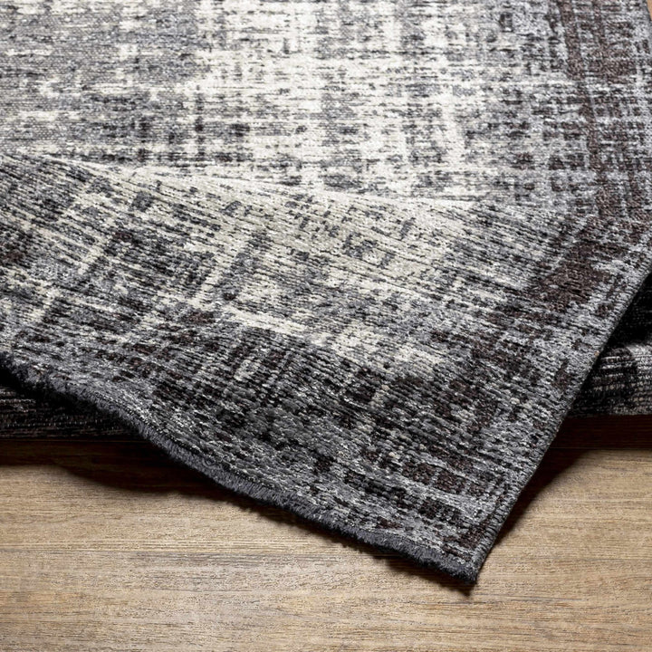 Binh Appa Modern Abstract Design Charcoal Area Rug - The Rug Decor