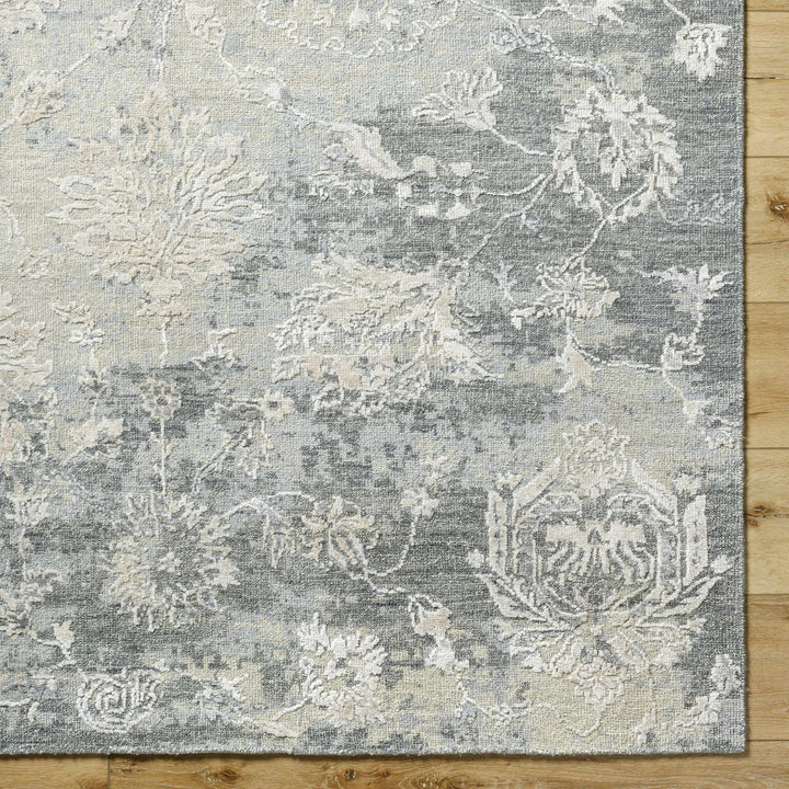 Binonga Traditional Beige And Gray Hand Knotted Area Rug - The Rug Decor