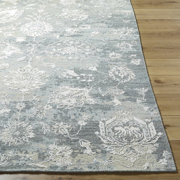 Binonga Traditional Beige And Gray Hand Knotted Area Rug - The Rug Decor