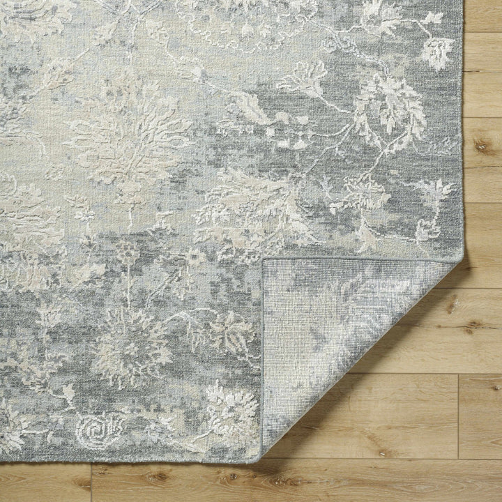 Binonga Traditional Beige And Gray Hand Knotted Area Rug - The Rug Decor