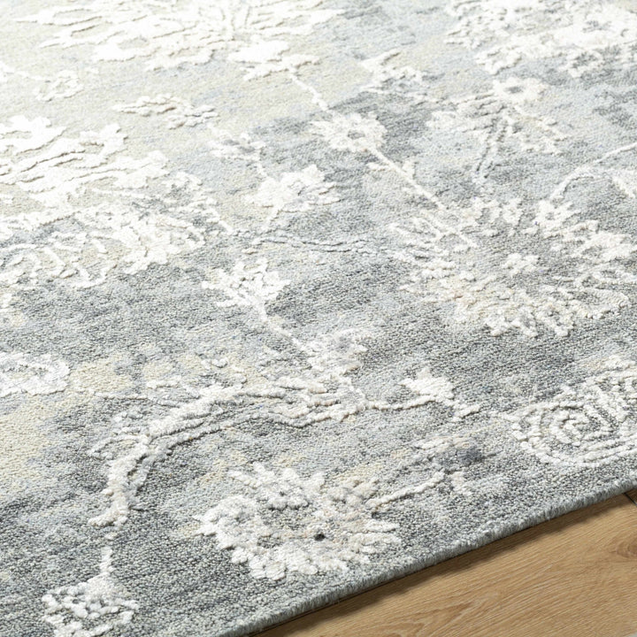 Binonga Traditional Beige And Gray Hand Knotted Area Rug - The Rug Decor