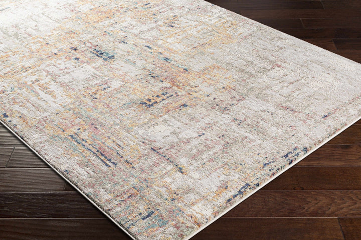 Birchgrove Modern Abstract Design Beige And Mustrad Area Rug - The Rug Decor