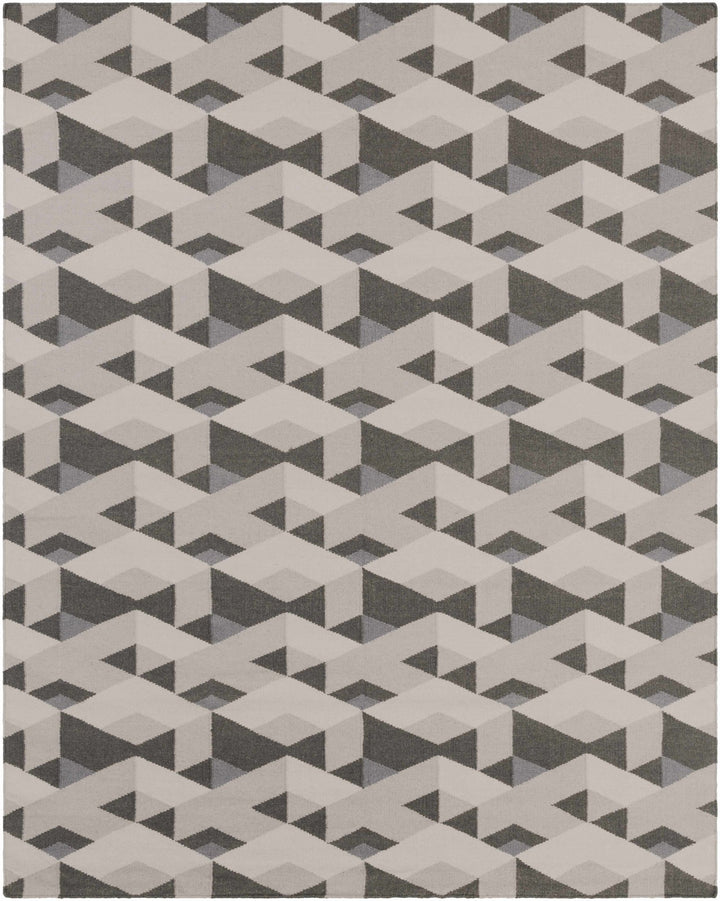 Birchleaf Contemporary Geometrical Gray And Charcoal Rug - The Rug Decor