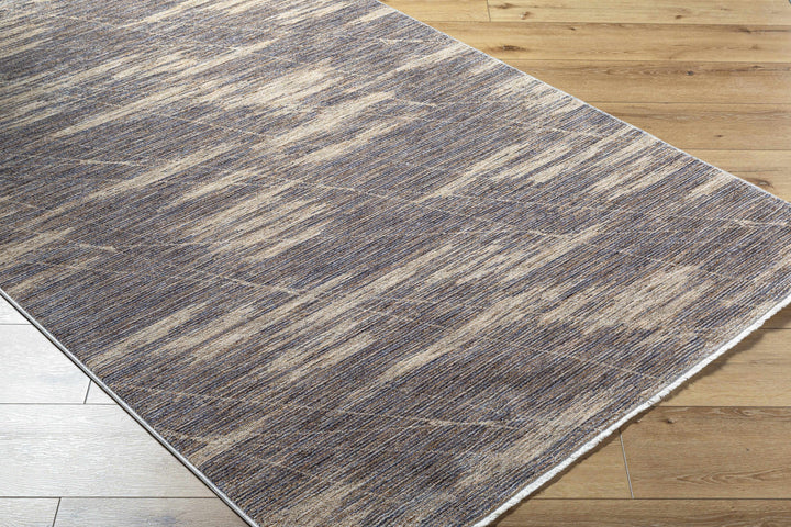 Usonia Contemporary Abstract Gray And Beige Area Rug