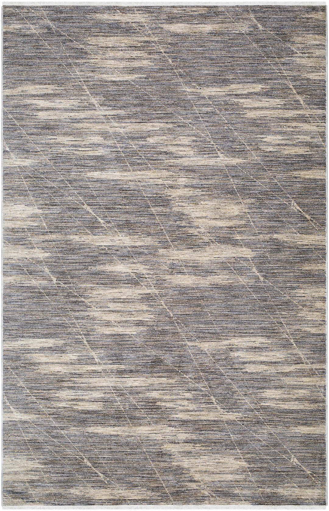 Usonia Contemporary Abstract Gray And Beige Area Rug