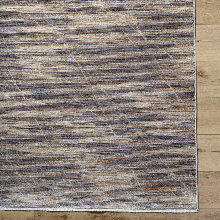 Usonia Contemporary Abstract Gray And Beige Area Rug