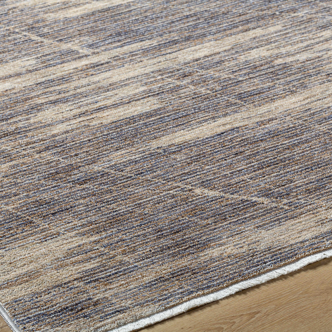 Usonia Contemporary Abstract Gray And Beige Area Rug