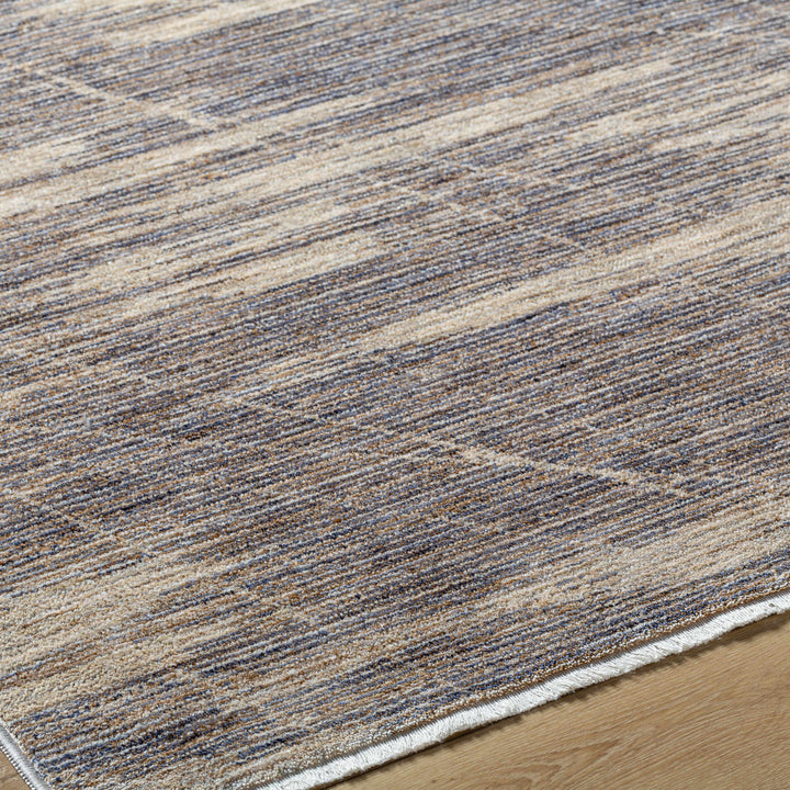 Usonia Contemporary Abstract Gray And Beige Area Rug