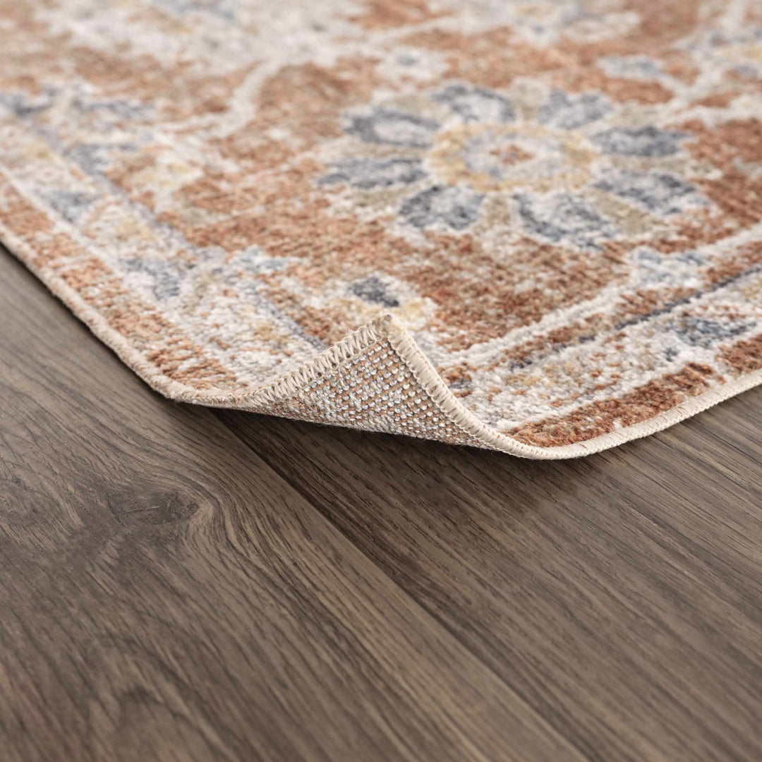Black Non - Slip Corner Pad - The Rug Decor