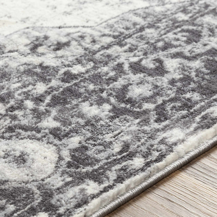 Bladensburg Traditional Style Gray And Ivory Area Rug - The Rug Decor