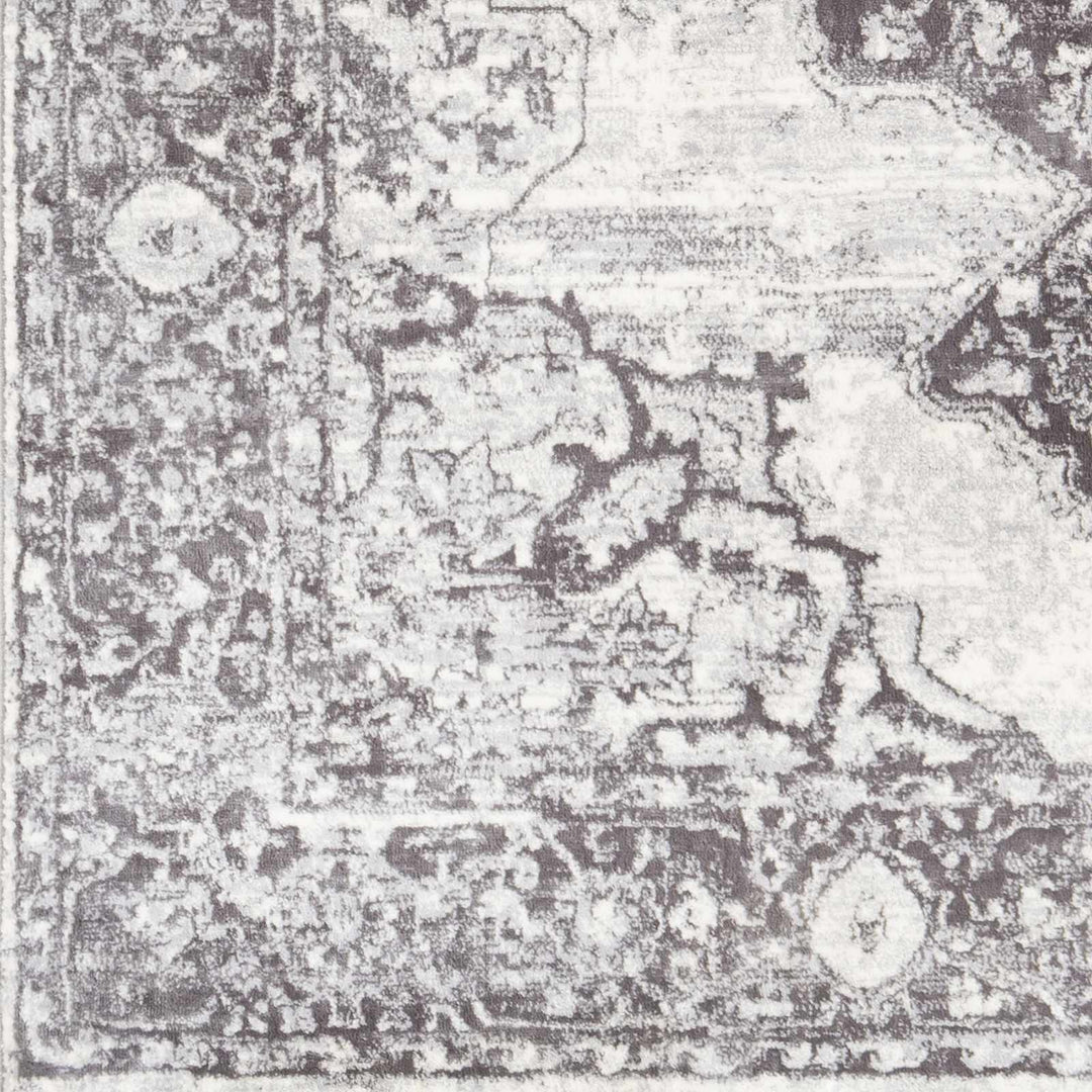 Bladensburg Traditional Style Gray And Ivory Area Rug - The Rug Decor