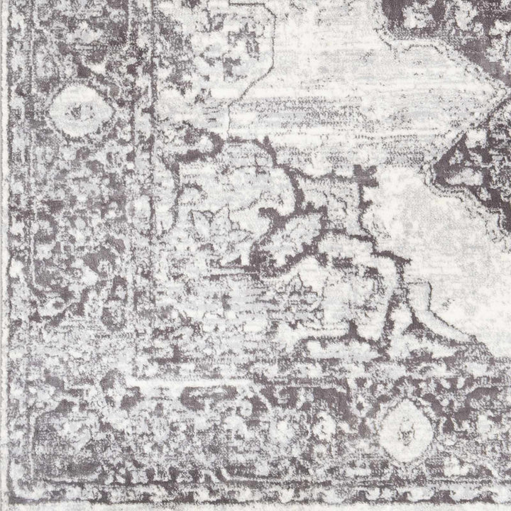 Bladensburg Traditional Style Gray And Ivory Area Rug - The Rug Decor