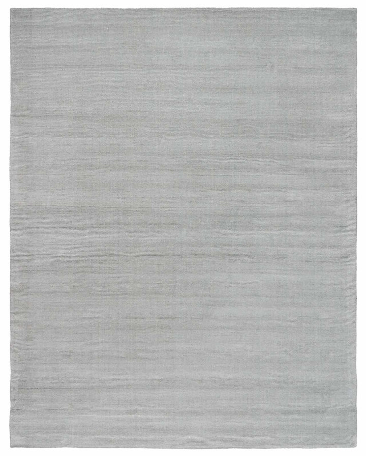 Blockton Modern Gray Solid Design Wool Area Rug - The Rug Decor