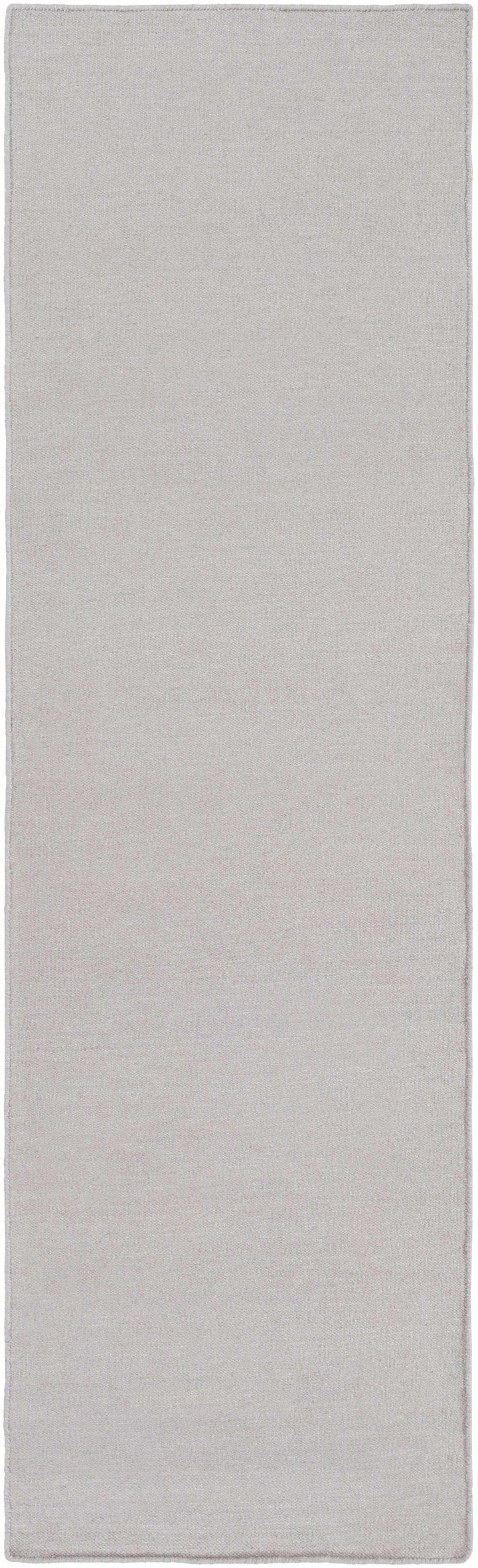 Blossom Silver Modern Solid Design Hand Woven Area Rug