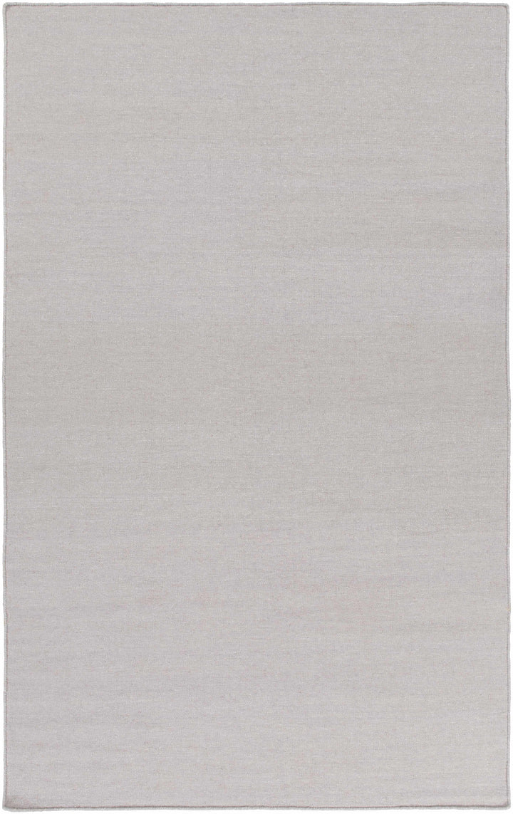Blossom Silver Modern Solid Design Hand Woven Area Rug