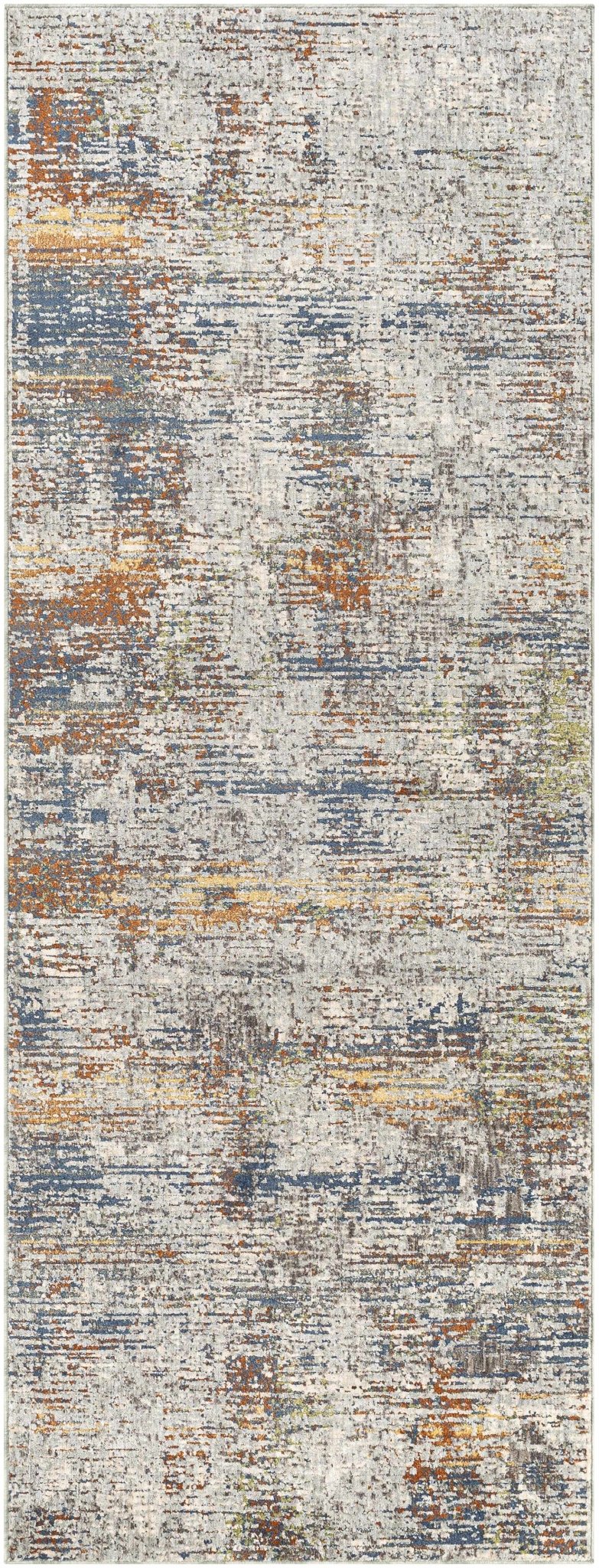 Blountville Modern Abstract Design Gray And Yellow Area Rug - The Rug Decor