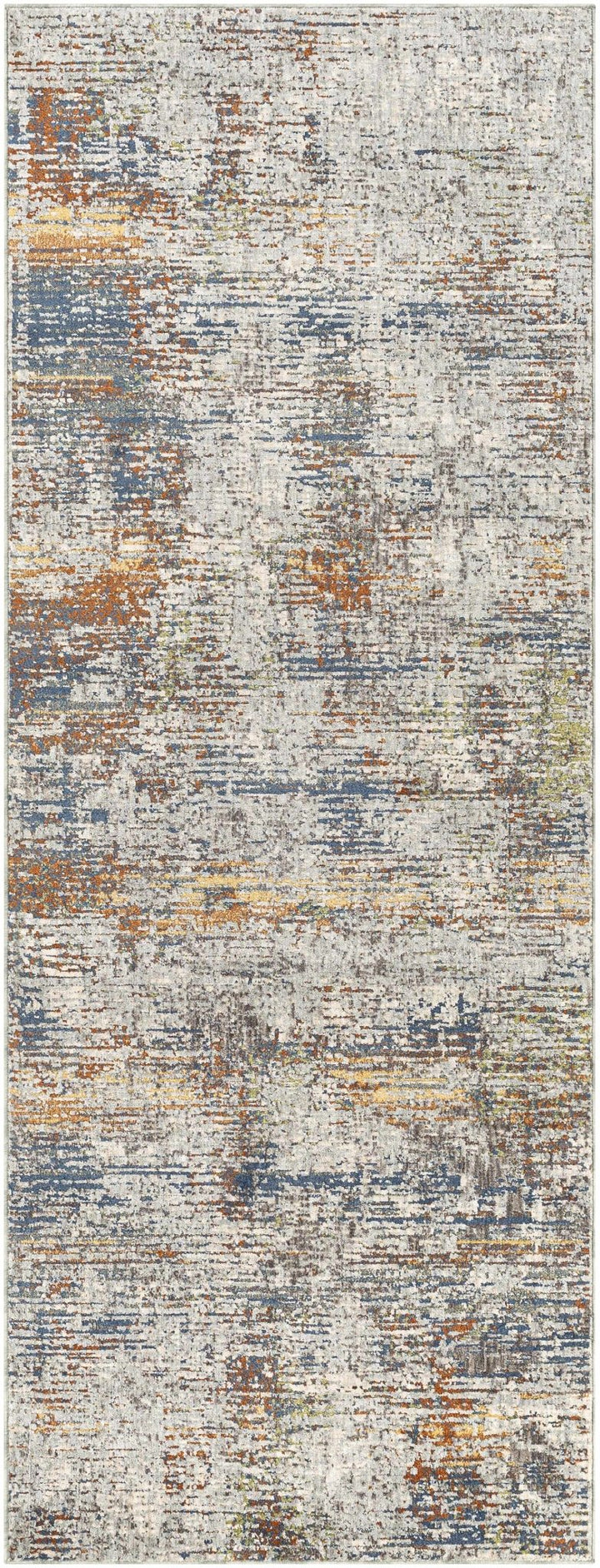 Blountville Modern Abstract Design Gray And Yellow Area Rug - The Rug Decor