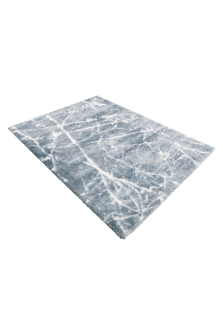 Blue Modern Abstract Design 5x7 Rug - The Rug Decor