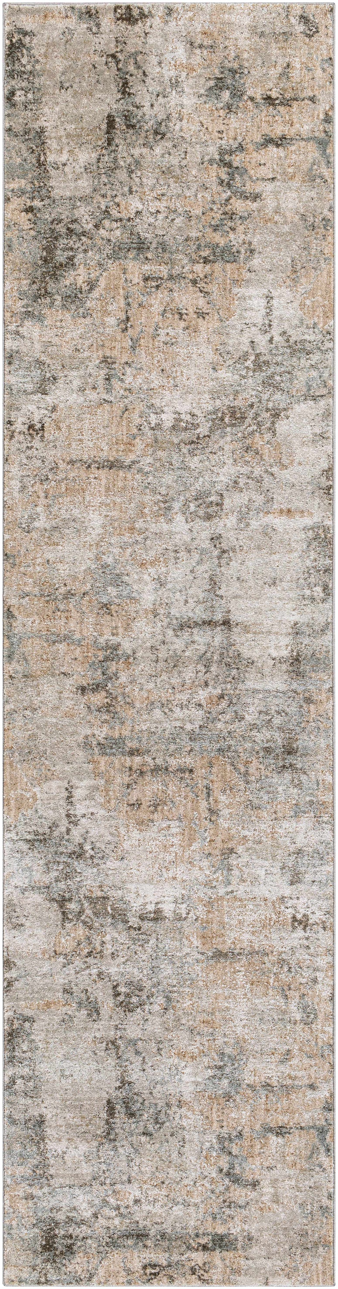 Bennet Modern Abstract Design Gray Area Rug