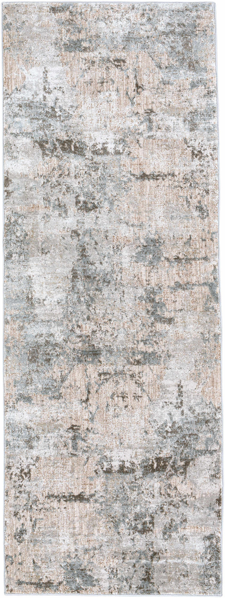 Bennet Modern Abstract Design Gray Area Rug