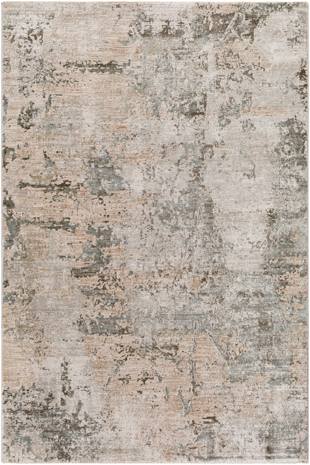 Bennet Modern Abstract Design Gray Area Rug