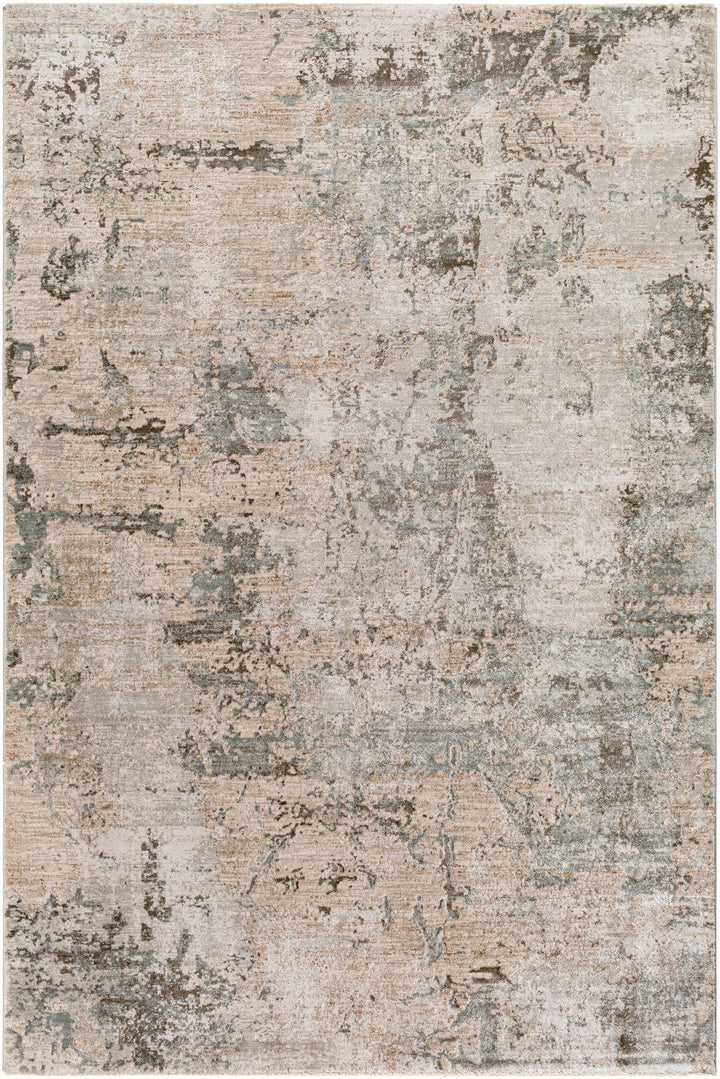 Bennet Modern Abstract Design Gray Area Rug