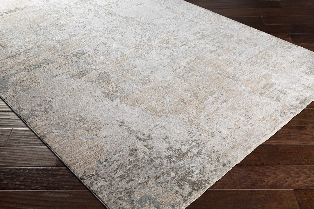 Bennet Modern Abstract Design Gray Area Rug