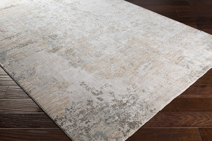 Bennet Modern Abstract Design Gray Area Rug