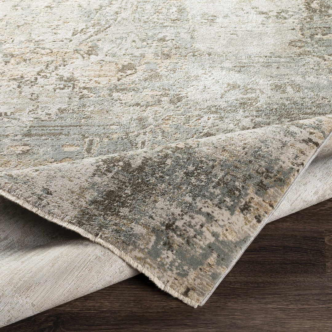 Bennet Modern Abstract Design Gray Area Rug