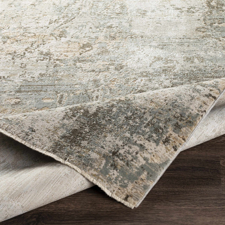 Bennet Modern Abstract Design Gray Area Rug