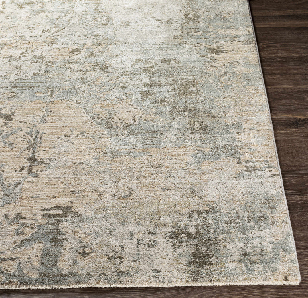 Bennet Modern Abstract Design Gray Area Rug