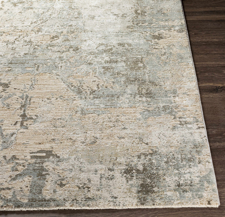 Bennet Modern Abstract Design Gray Area Rug