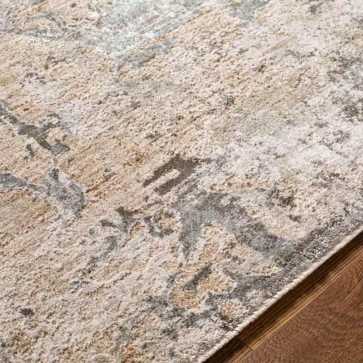 Bennet Modern Abstract Design Gray Area Rug