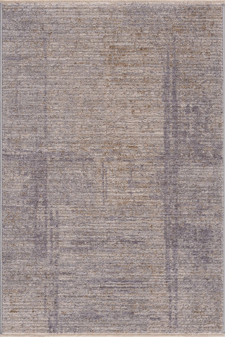 Bobby Thick Luxe Modern Abstract Beige & Gray Rug - The Rug Decor