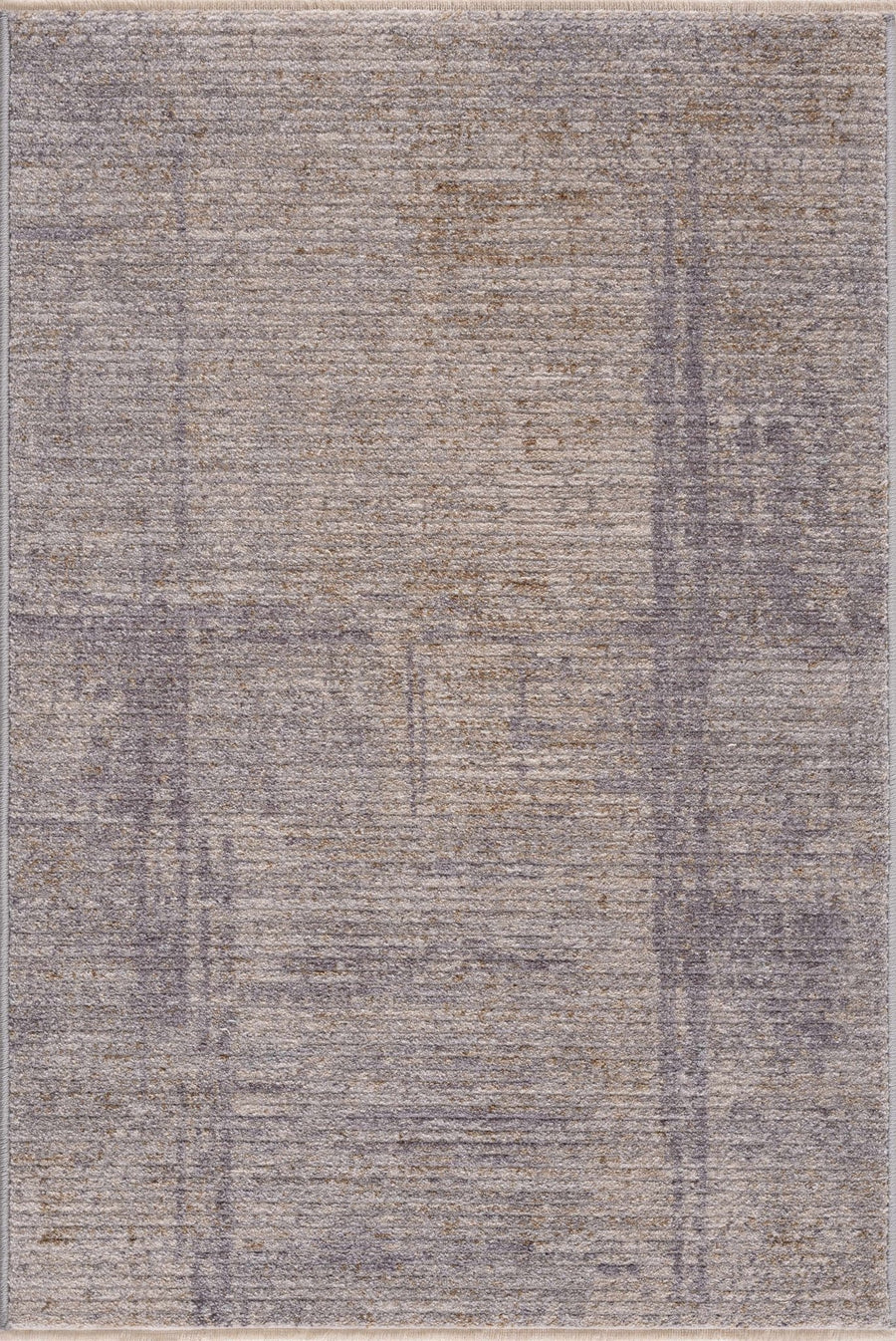 Bobby Thick Luxe Modern Abstract Beige & Gray Rug - The Rug Decor