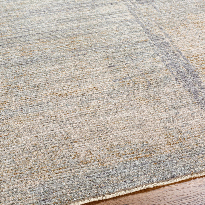 Bobby Thick Luxe Modern Abstract Beige & Gray Rug - The Rug Decor