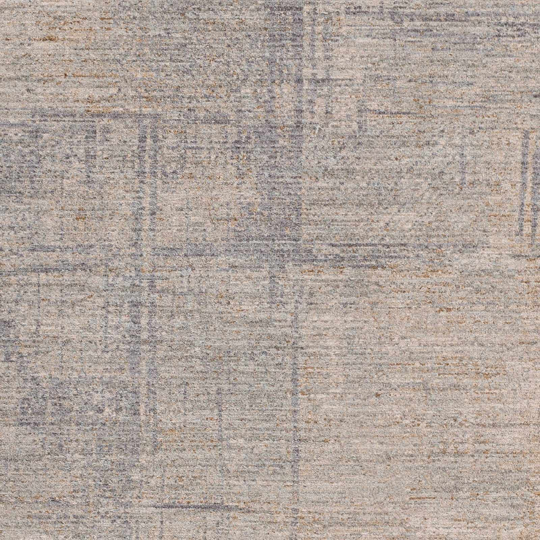 Bobby Thick Luxe Modern Abstract Beige & Gray Rug - The Rug Decor