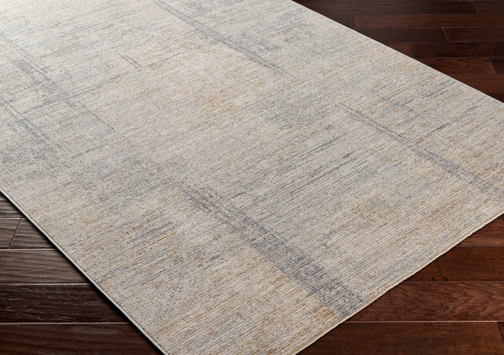 Bobby Thick Luxe Modern Abstract Beige & Gray Rug - The Rug Decor