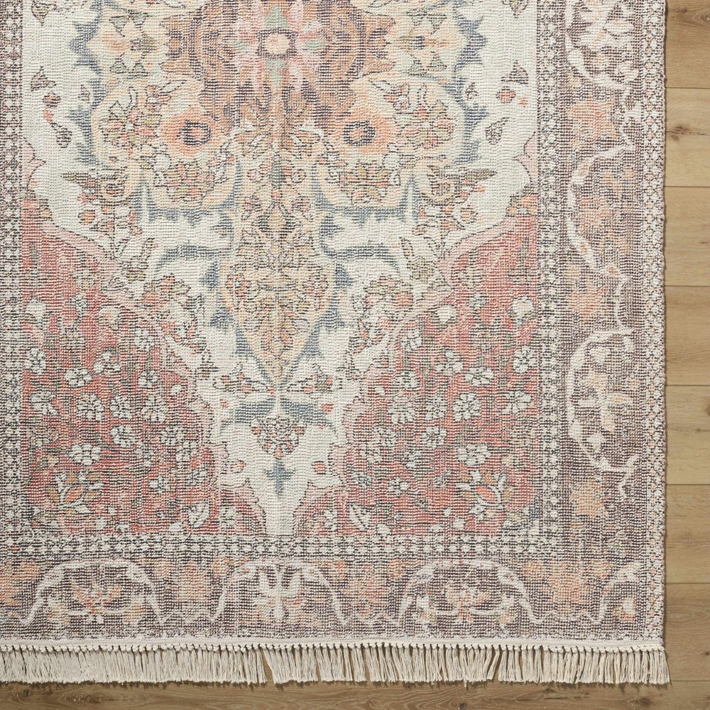 Bohdan Traditional Rust And Ivory Rug - The Rug Decor