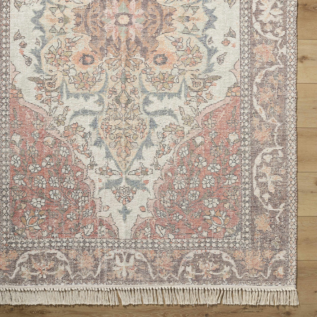Bohdan Traditional Rust And Ivory Rug - The Rug Decor