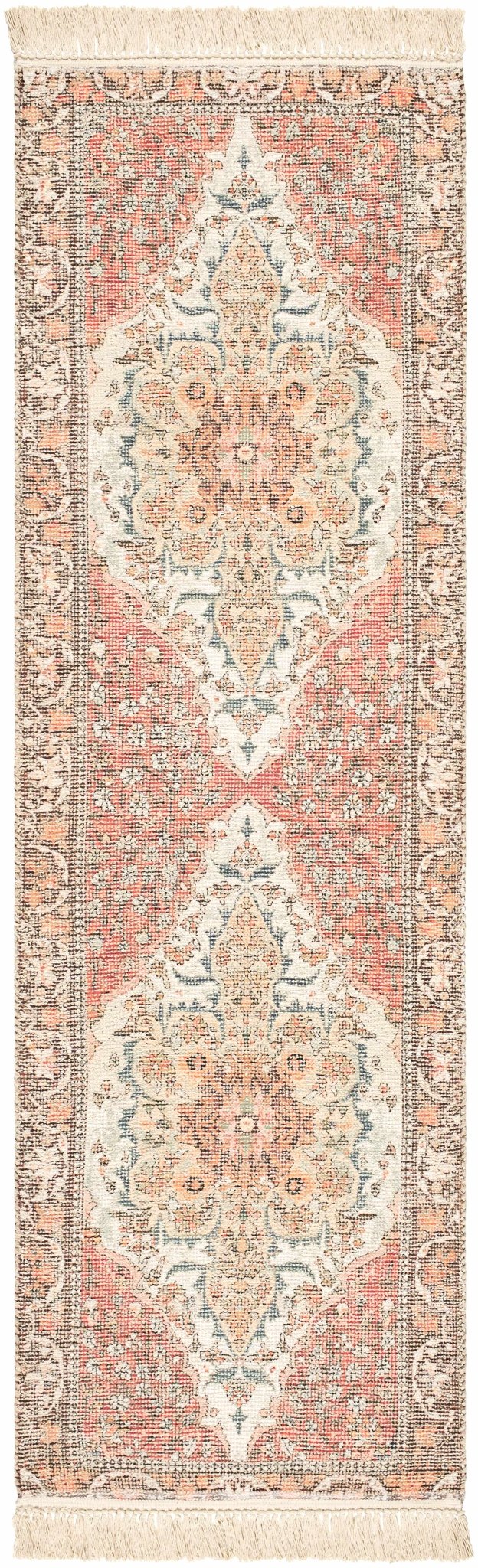 Bohdan Traditional Rust And Ivory Rug - The Rug Decor
