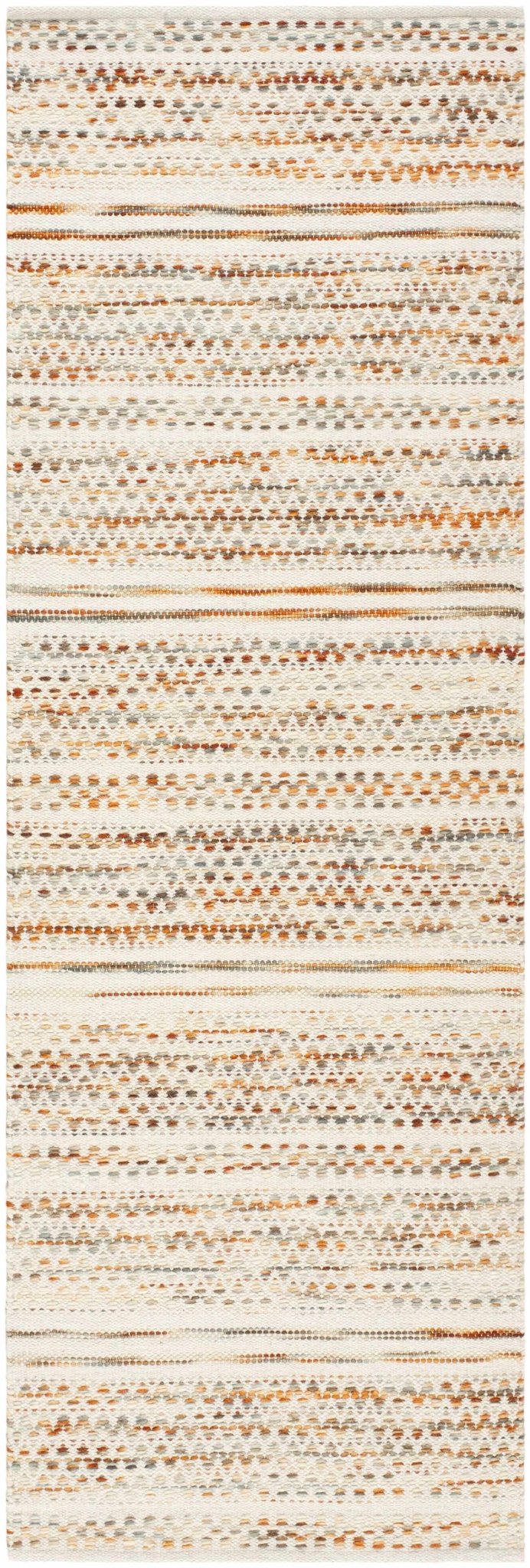 Bohemian Style Beige Hand Woven Wool Area Rug - The Rug Decor