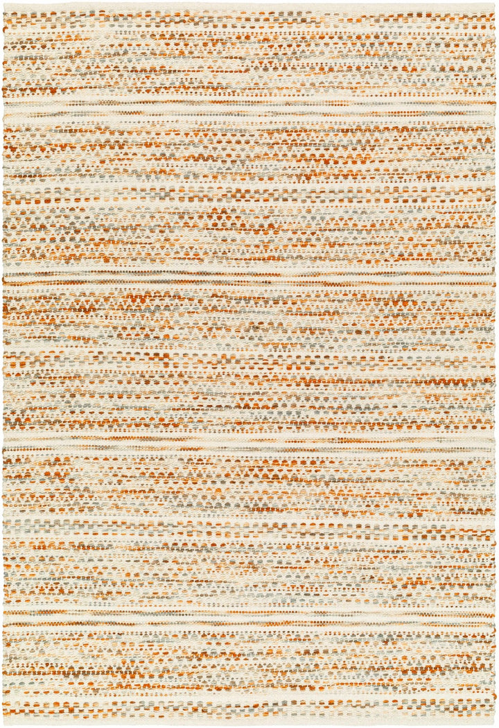 Bohemian Style Beige Hand Woven Wool Area Rug - The Rug Decor