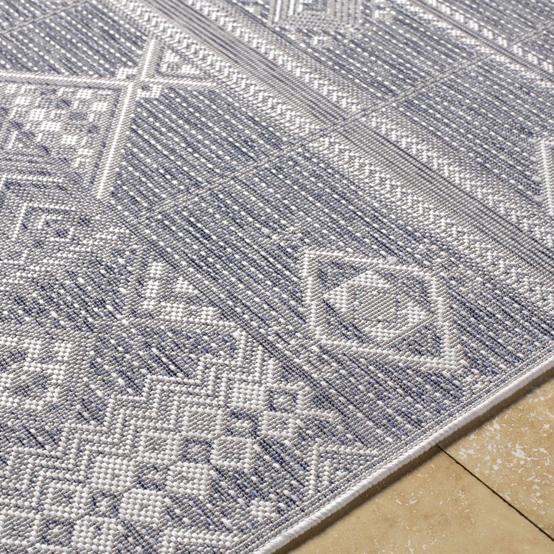 Bokod Contemporary Geometrical Gray Area Rug - The Rug Decor