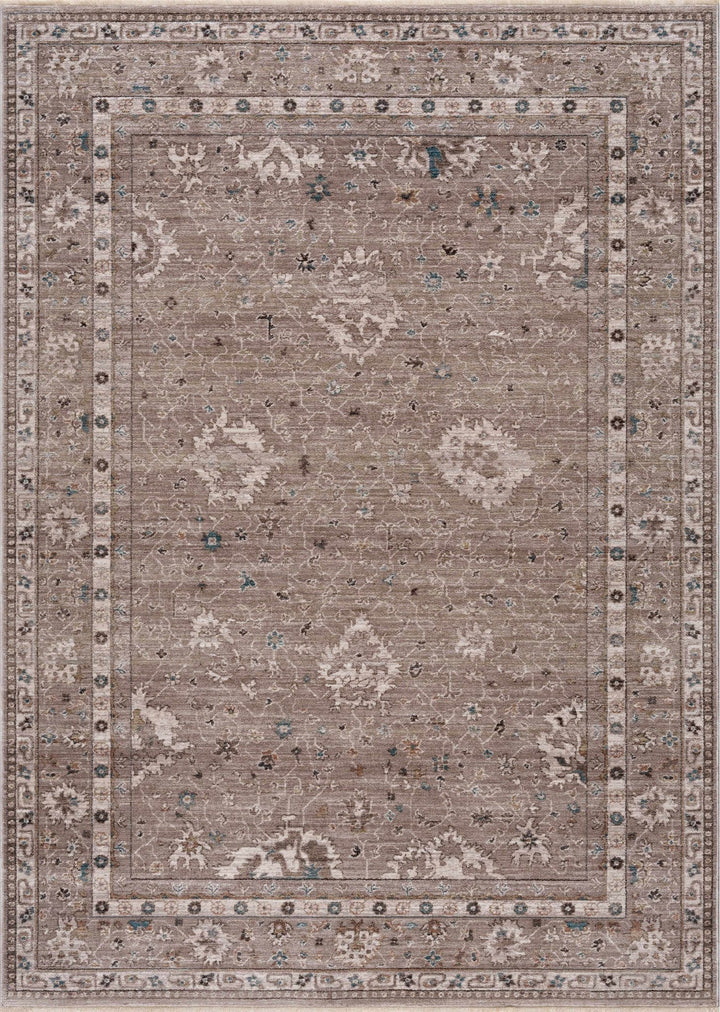 Bolitoc Traditional Design Charcoal & Ivory Rug - The Rug Decor